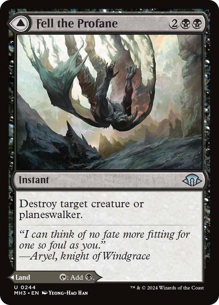 Fell the Profance // Fell Mire [Modern Horizons 3]