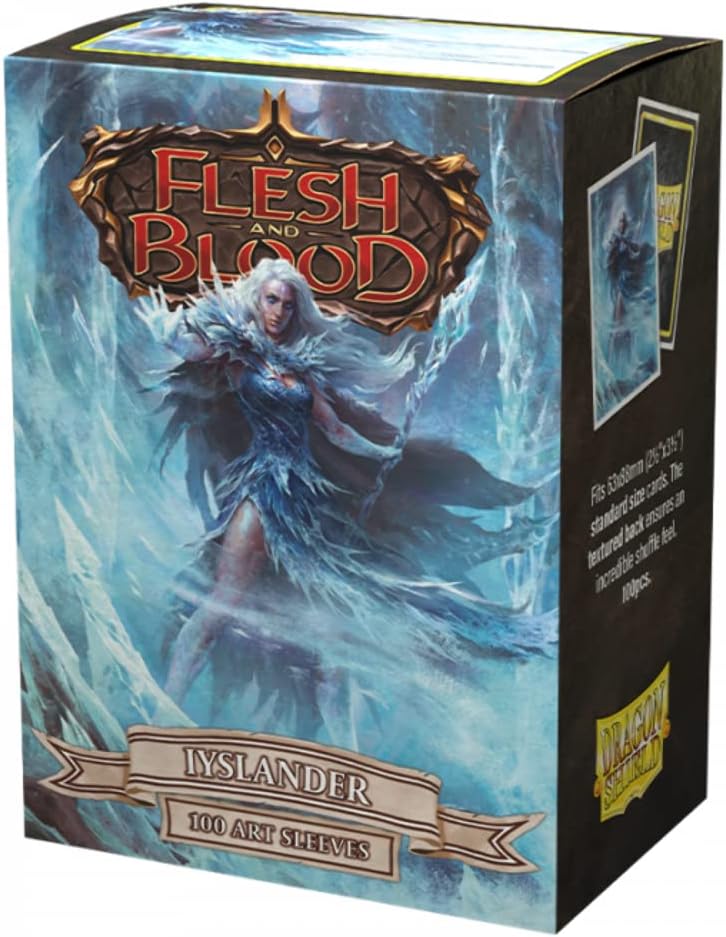 Brushed Art Sleeves - Flesh & Blood - Iyslander (100) - Dragon Shield