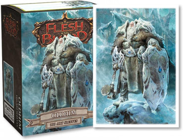 Brushed Art Sleeves - Flesh & Blood - Oldhim (100) - Dragon Shield