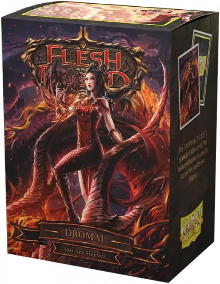 Brushed Art Sleeves - Flesh & Blood - Dromai (100) - Dragon Shield