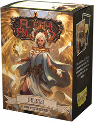 Brushed Art Sleeves - Flesh & Blood - Prism (100) - Dragon Shield