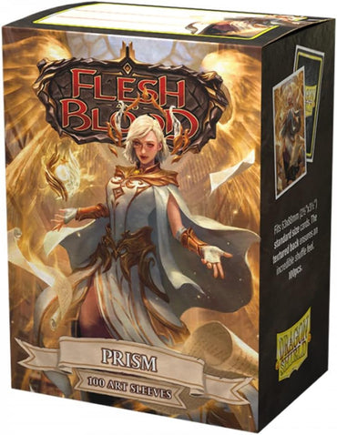 Brushed Art Sleeves - Flesh & Blood - Prism (100) - Dragon Shield