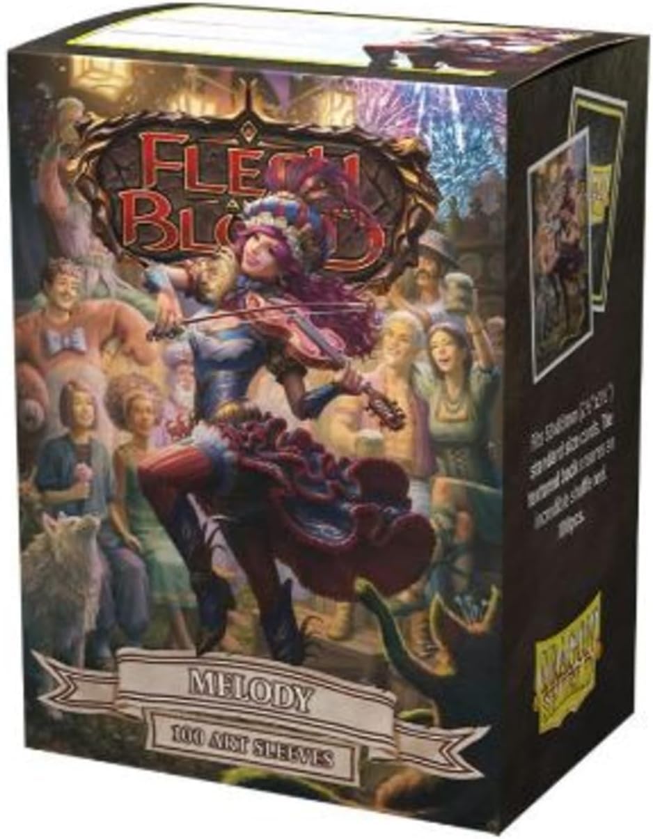 Brushed Art Sleeves - Flesh & Blood - Melody (100) - Dragon Shield