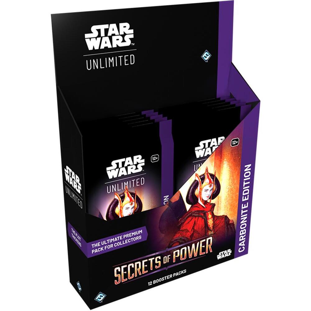 Star Wars: Unlimited - Secrets of Power Carbonite Booster Display
