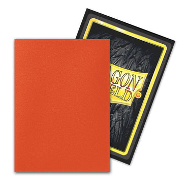 Matte Dual Sleeves - Ember (100 ct) - Dragon Shield
