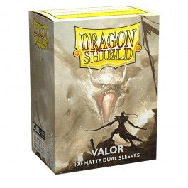 Matte Dual Sleeves - Valor (100 ct) - Dragon Shield