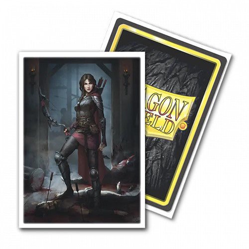 Brushed Art Sleeves - Flesh & Blood - Azalea (100) - Dragon Shield