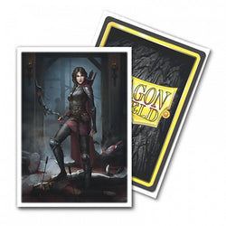 Brushed Art Sleeves - Flesh & Blood - Azalea (100) - Dragon Shield