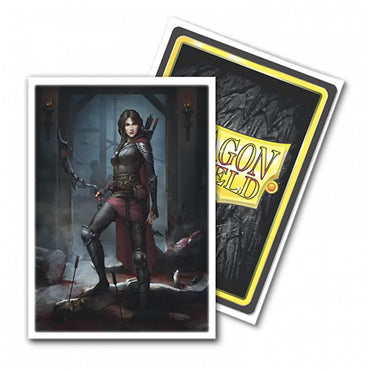 Brushed Art Sleeves - Flesh & Blood - Azalea (100) - Dragon Shield