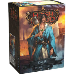 Brushed Art Sleeves - Flesh & Blood - Katsu (100) - Dragon Shield