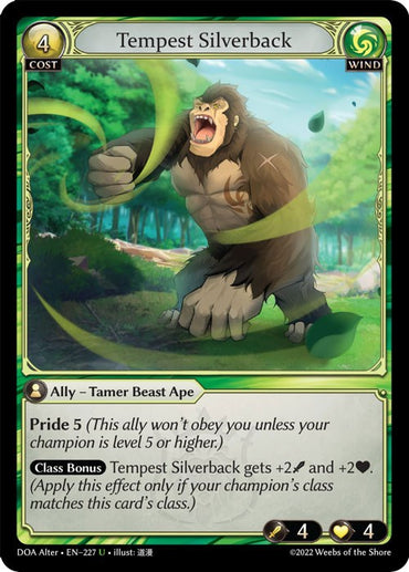 Tempest Silverback (227) [Dawn of Ashes: Alter Edition]